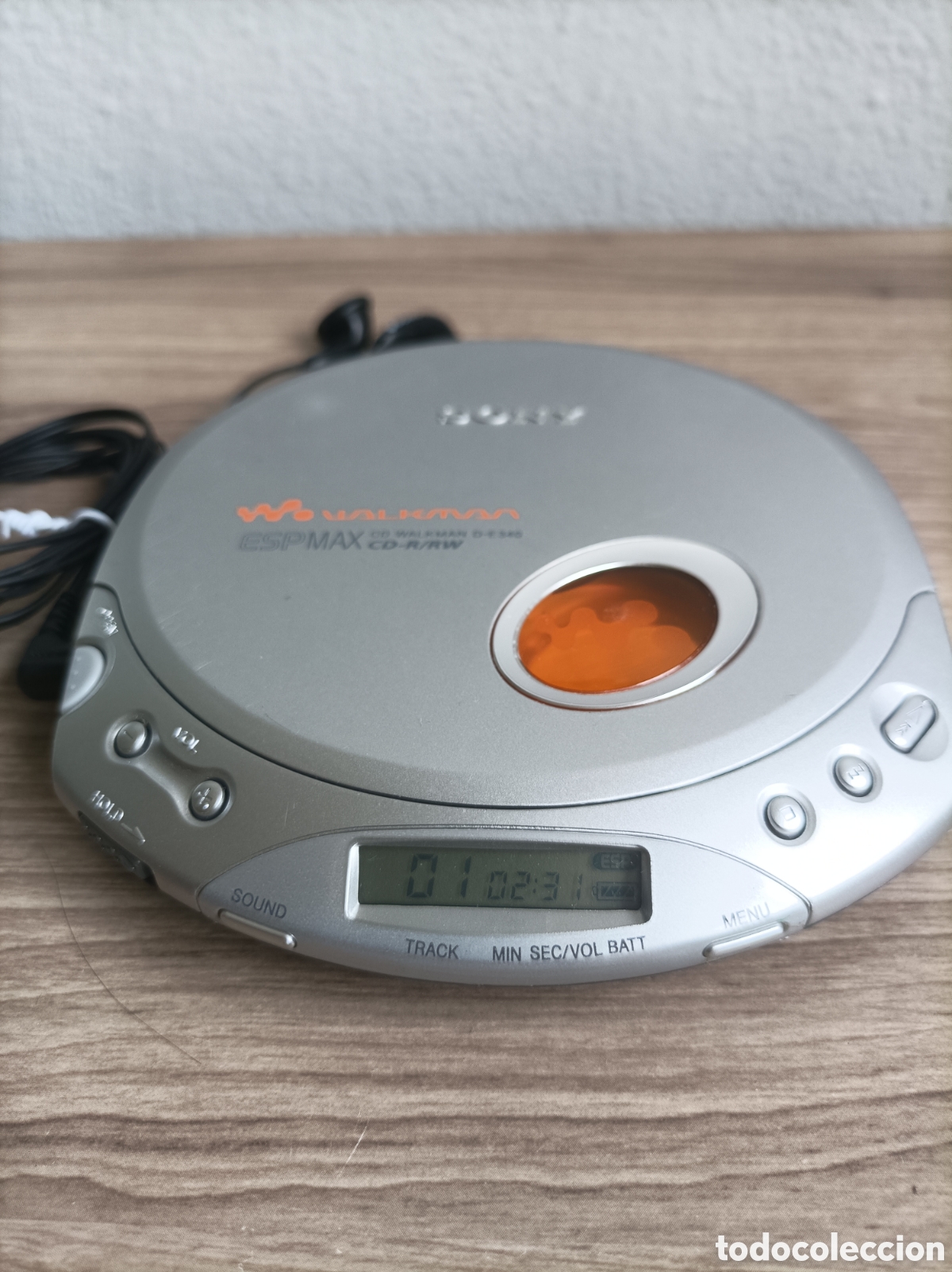 Radios antiguas: Discman Sony walkman CD - Foto 2