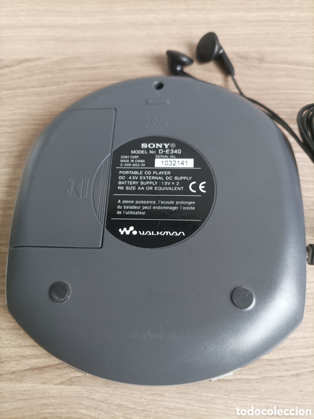 Radios antiguas: Discman Sony walkman CD - Foto 4