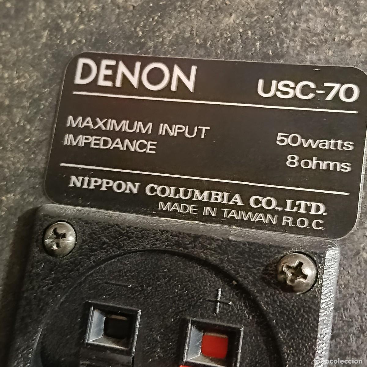 Radios antiguas: DENON USC-70 ALTAVOCES - Foto 2