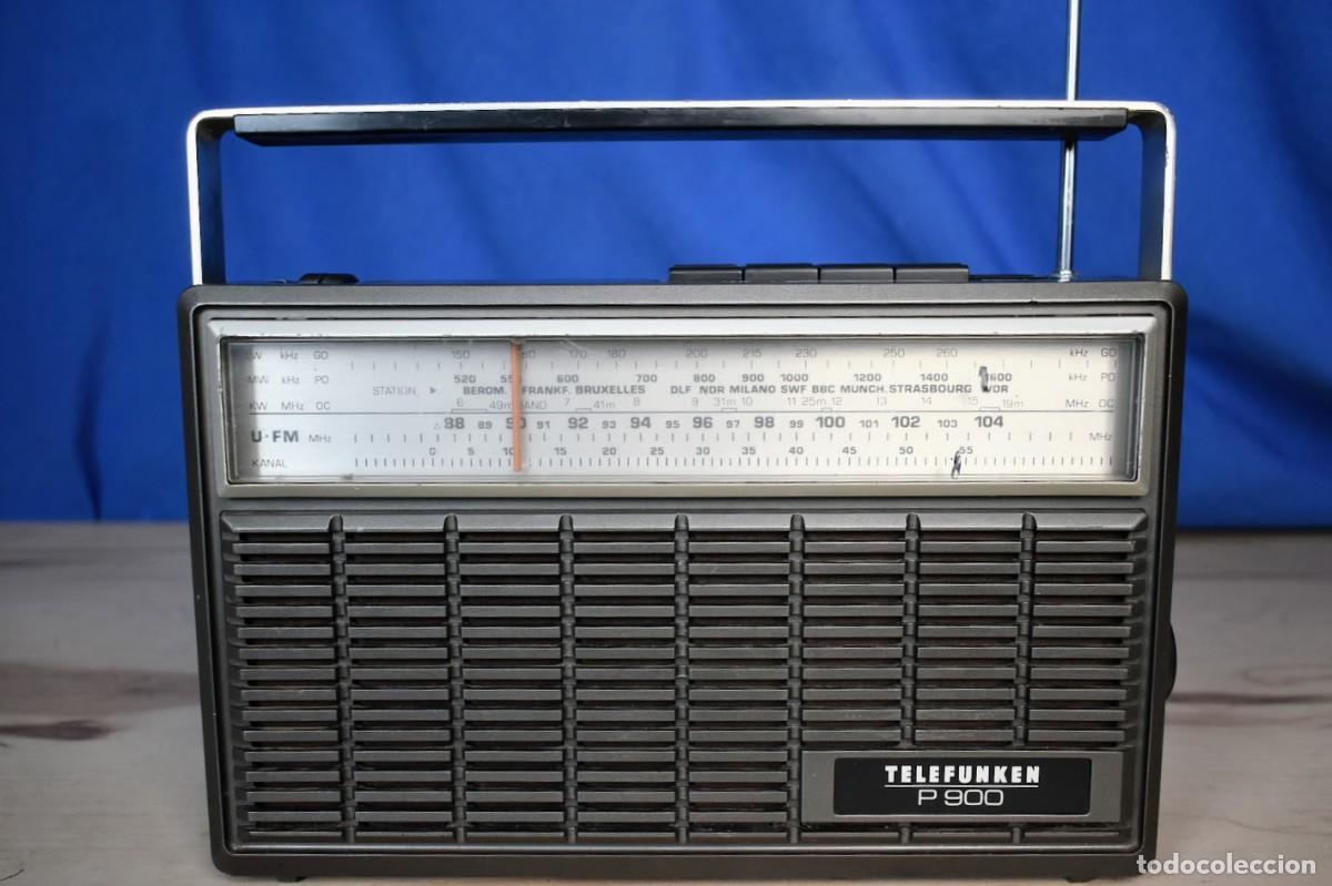 Radios antiguas: Radio Transistor Vintage Telefunken P 900 (A&ntilde;os 1980-1981) - Alemania - Multibanda