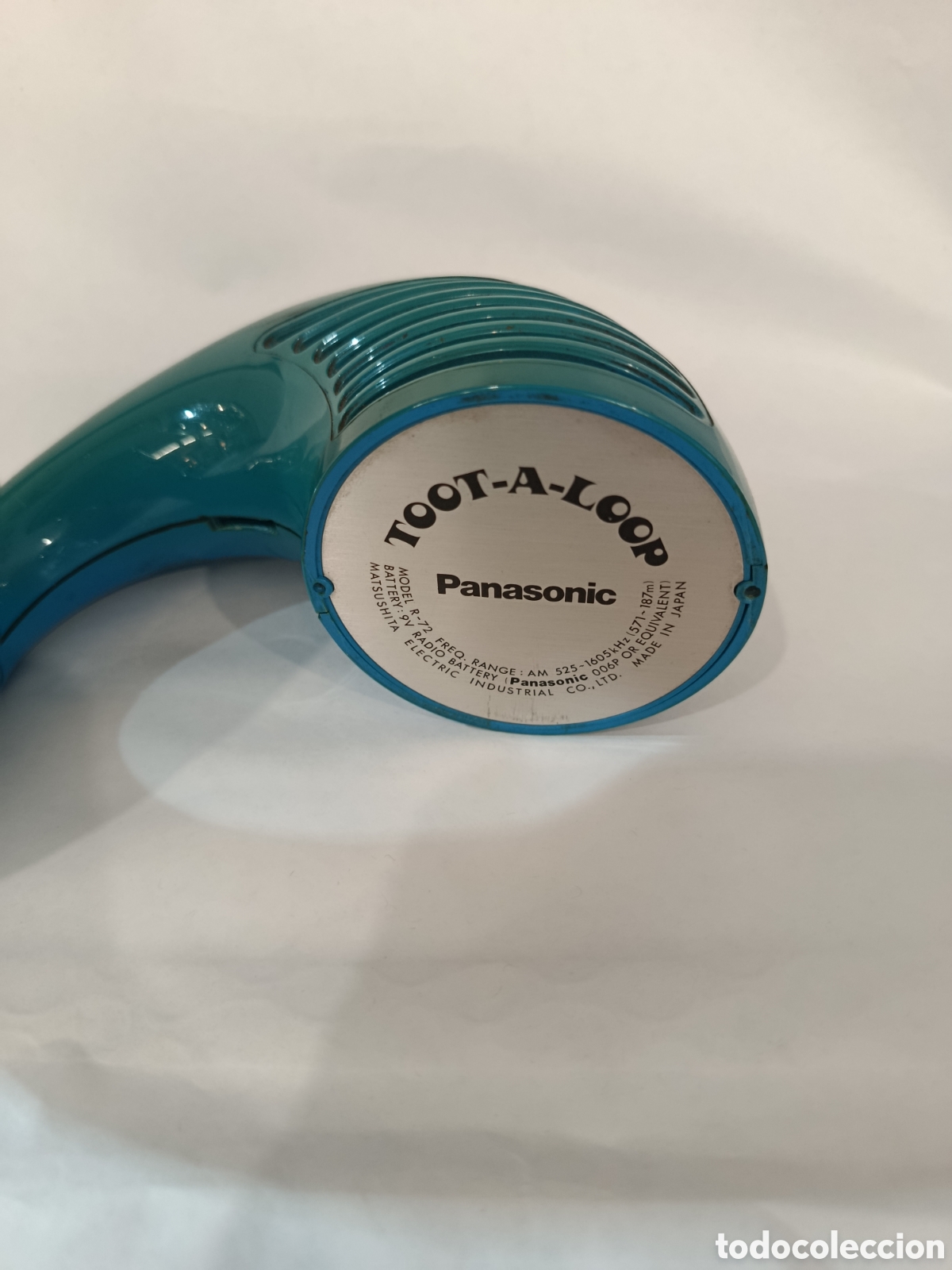 Radios antiguas: RADIO TRANSISTOR PANASONIC . MODELO TOOT-A-LOOP. 1972 - Foto 3