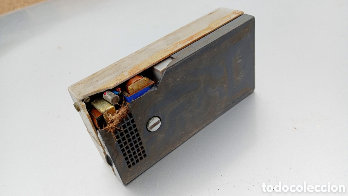 Radios antiguas: Transistor marahis q 190 unico a restaurar - Foto 7