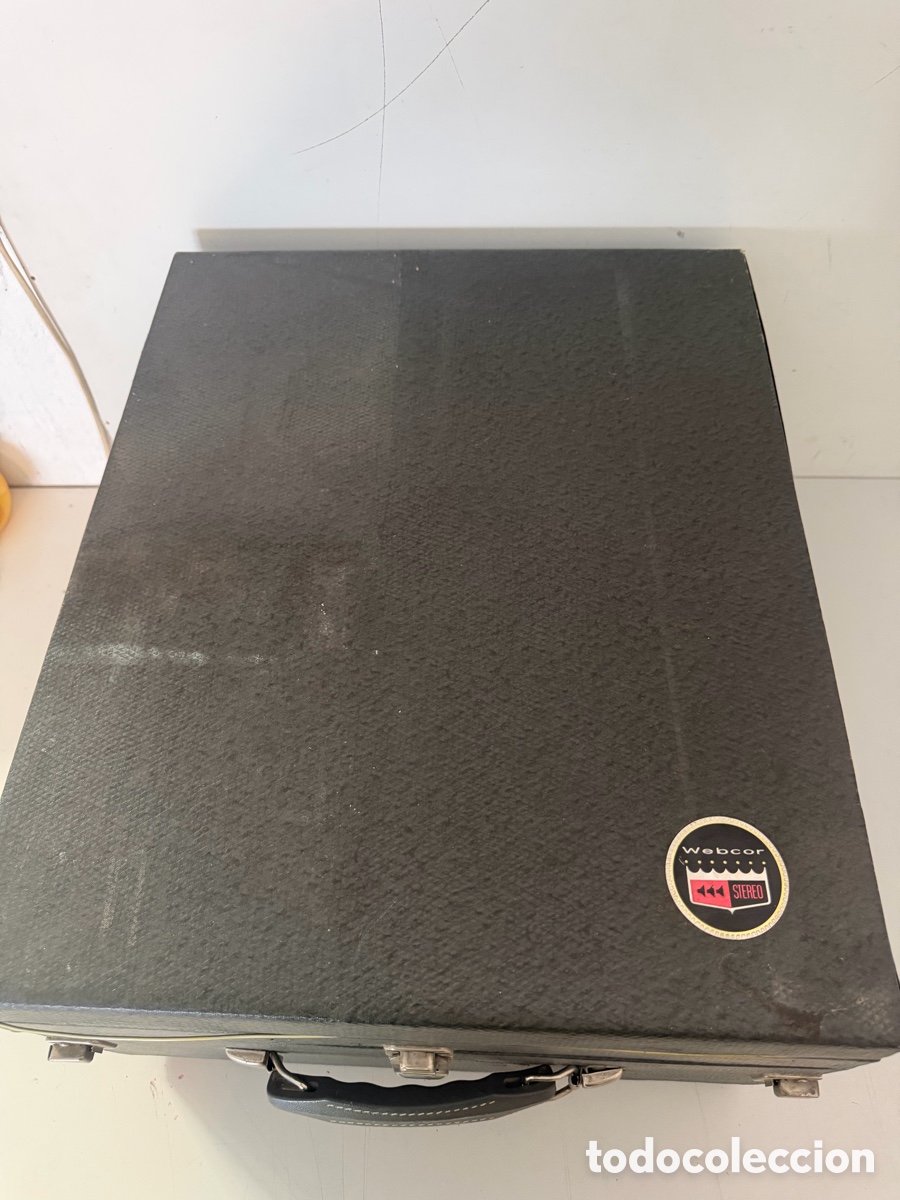 Radios antiguas: Webcor President Stereofonic vintage con altavoz incorporado