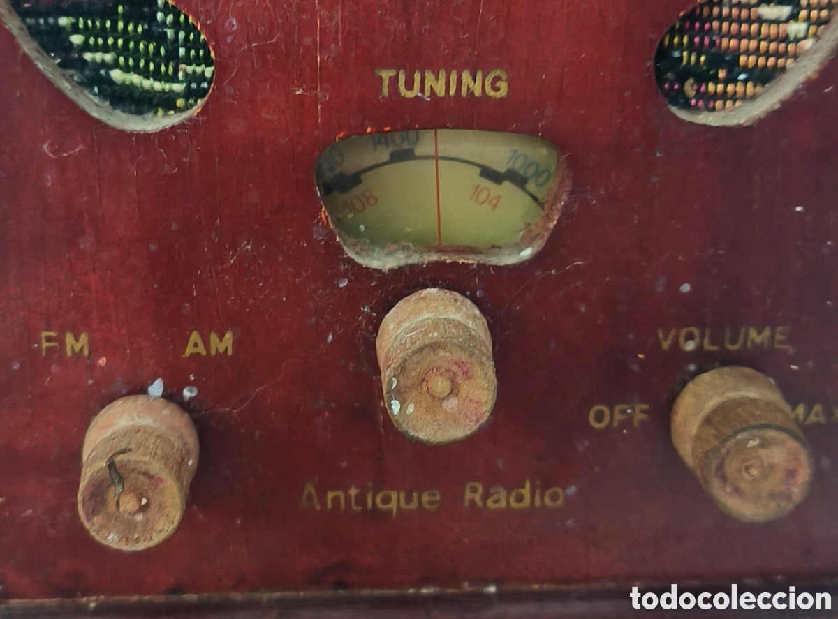 Radios antiguas: Radio imitaci&oacute;n capilla antigua - Foto 3