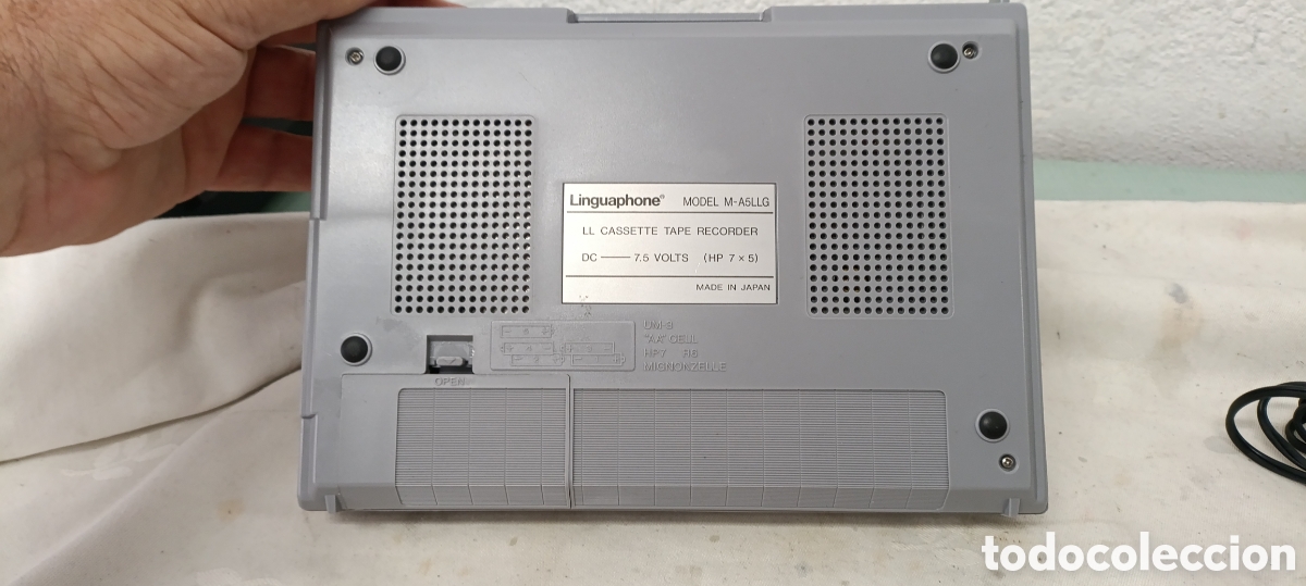 Radios antiguas: CASSETTE LINGUAPHONE M-A5LLG - Foto 4