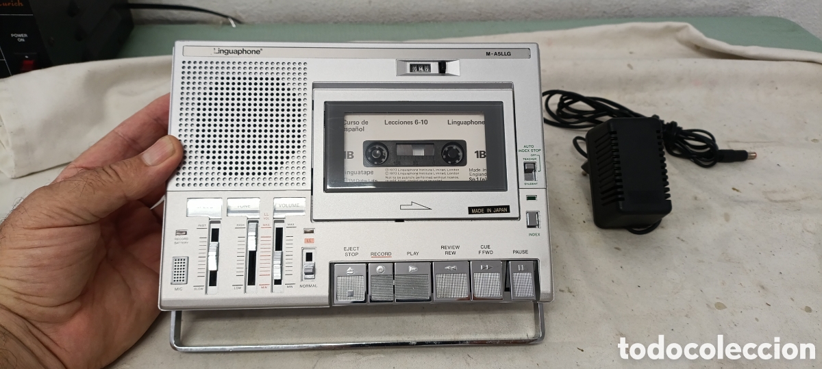 Radios antiguas: CASSETTE LINGUAPHONE M-A5LLG - Foto 1