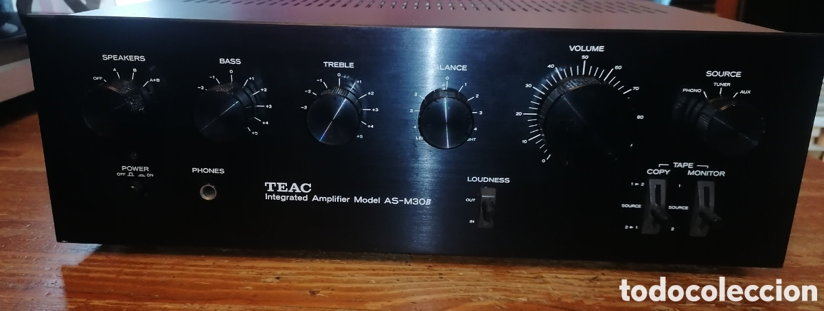 Radios antiguas: TEAC Integrated Amplifier AS-M30 - Foto 2