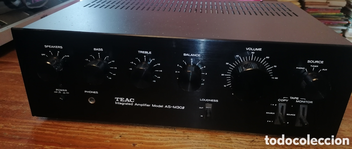 Radios antiguas: TEAC Integrated Amplifier AS-M30 - Foto 1