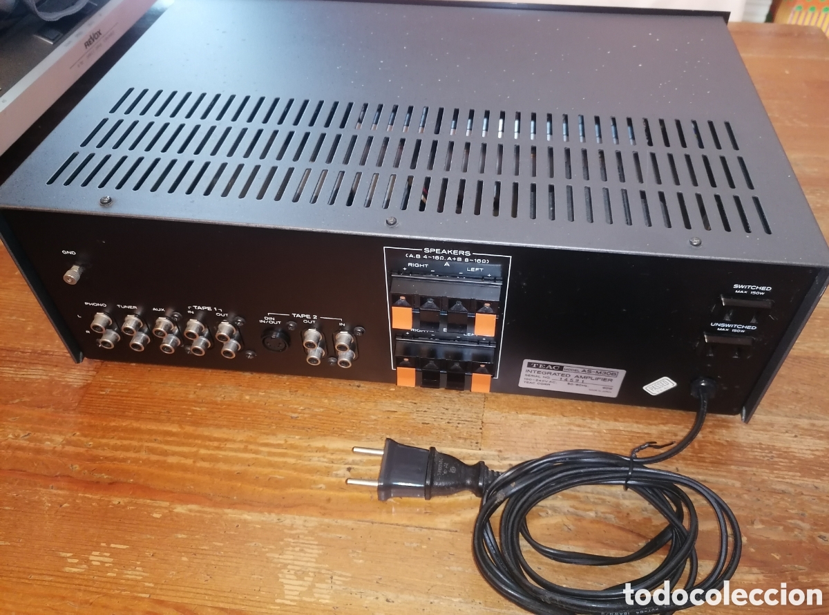 Radios antiguas: TEAC Integrated Amplifier AS-M30 - Foto 4