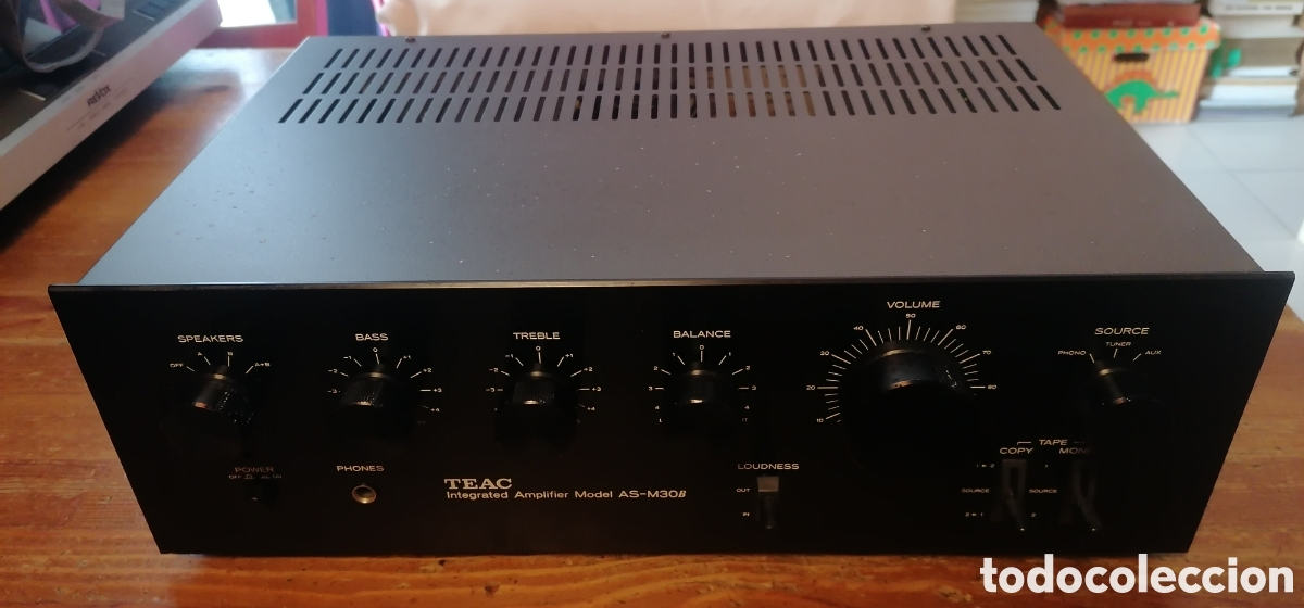 Radios antiguas: TEAC Integrated Amplifier AS-M30 - Foto 3