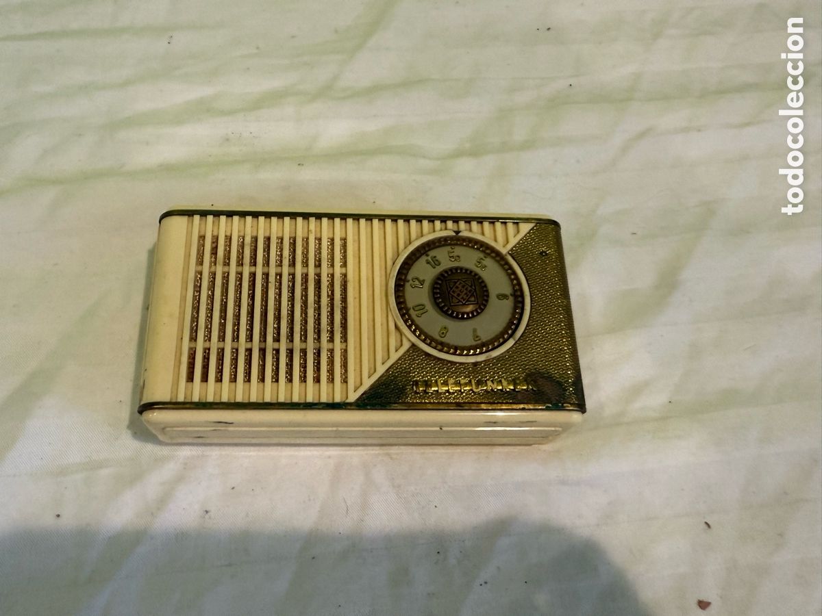 Radios Anciennes: Radio Transistor Telefunken Partner Original &ndash; Alemania, A&ntilde;os 50-60
