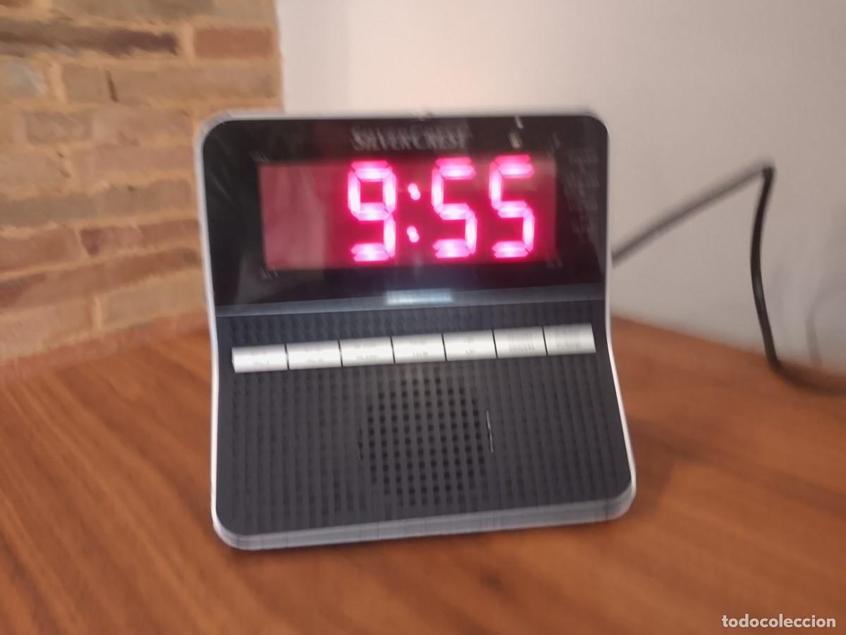 Radios antiguas: Radio Reloj Silvercrest SRD250 A2