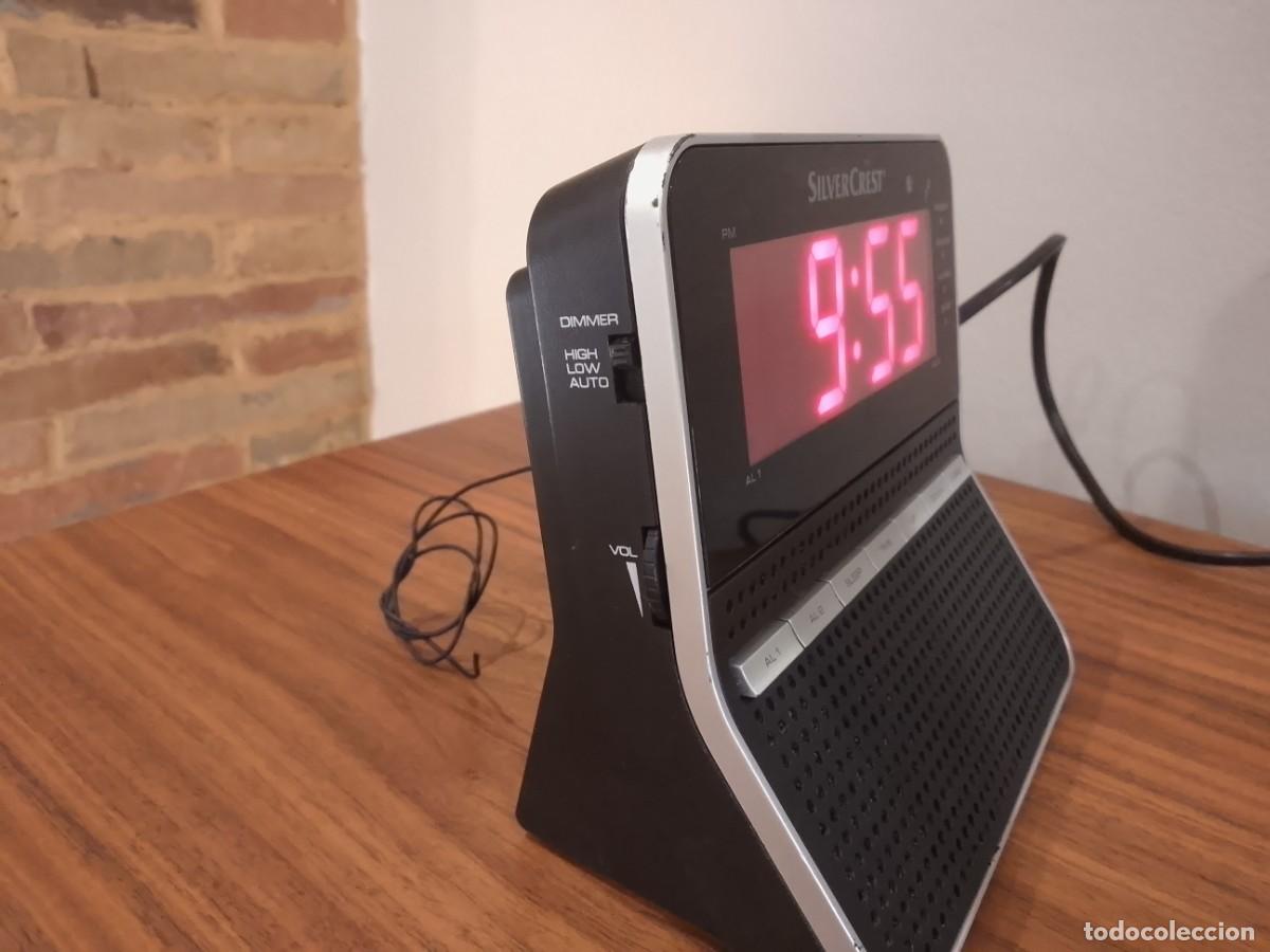 Radios antiguas: Radio Reloj Silvercrest SRD250 A2 - Foto 2