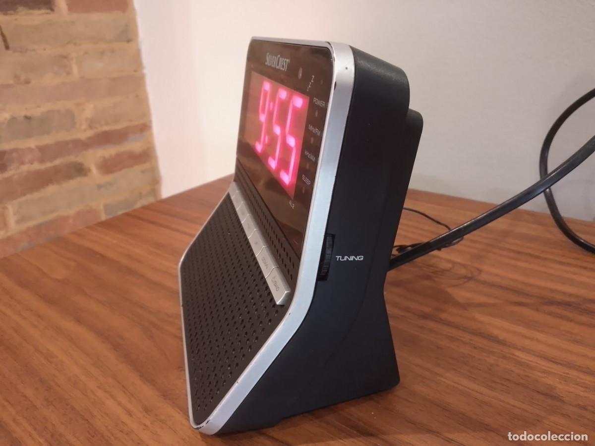 Radios antiguas: Radio Reloj Silvercrest SRD250 A2 - Foto 3