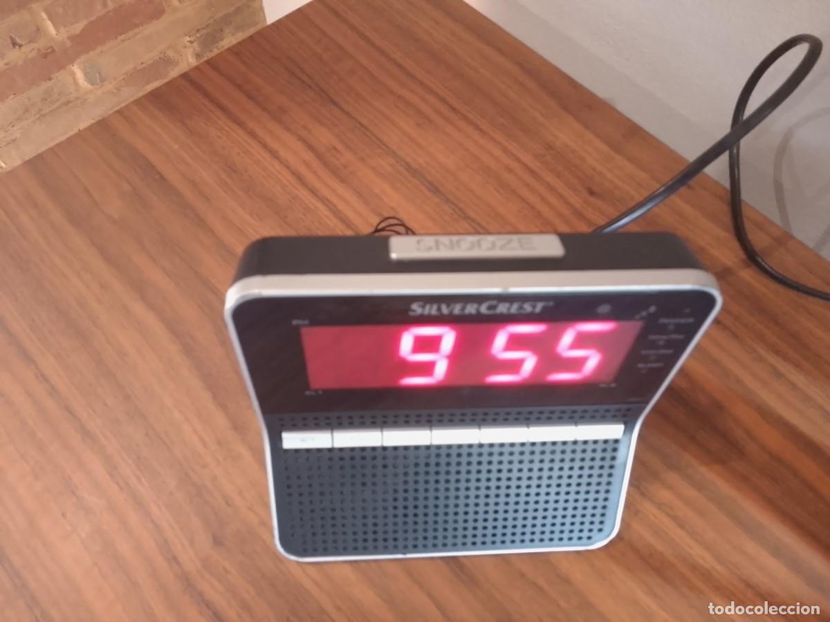 Radios antiguas: Radio Reloj Silvercrest SRD250 A2 - Foto 5