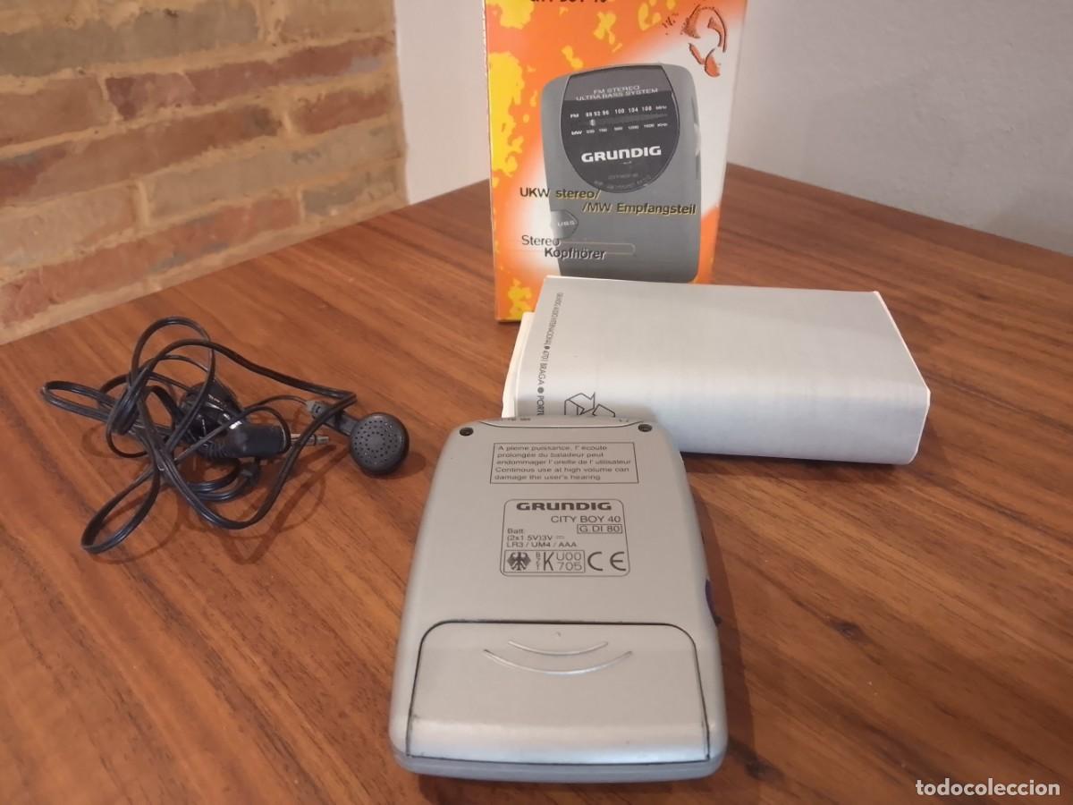 Radios antiguas: Radio Transistor Grundig city boy 40 - Foto 5