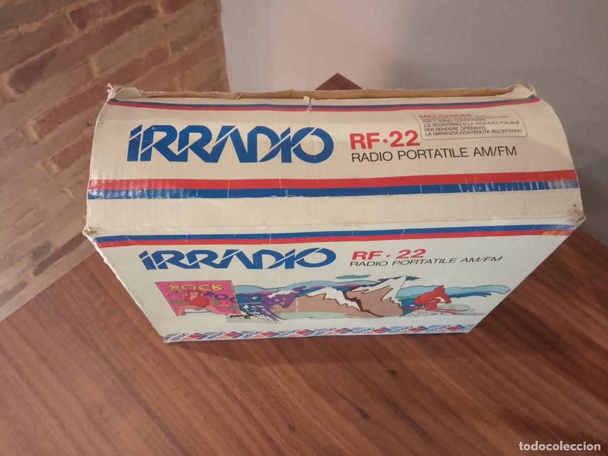 Radios antiguas: Radio Transistor Irradio RF 22 - Foto 6