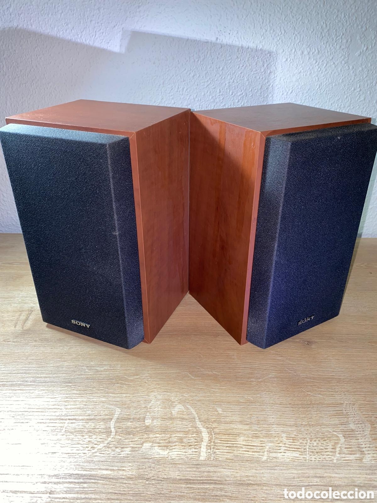 Radios antiguas: Pareja de altavoces Sony SS-CEH10 - Foto 3