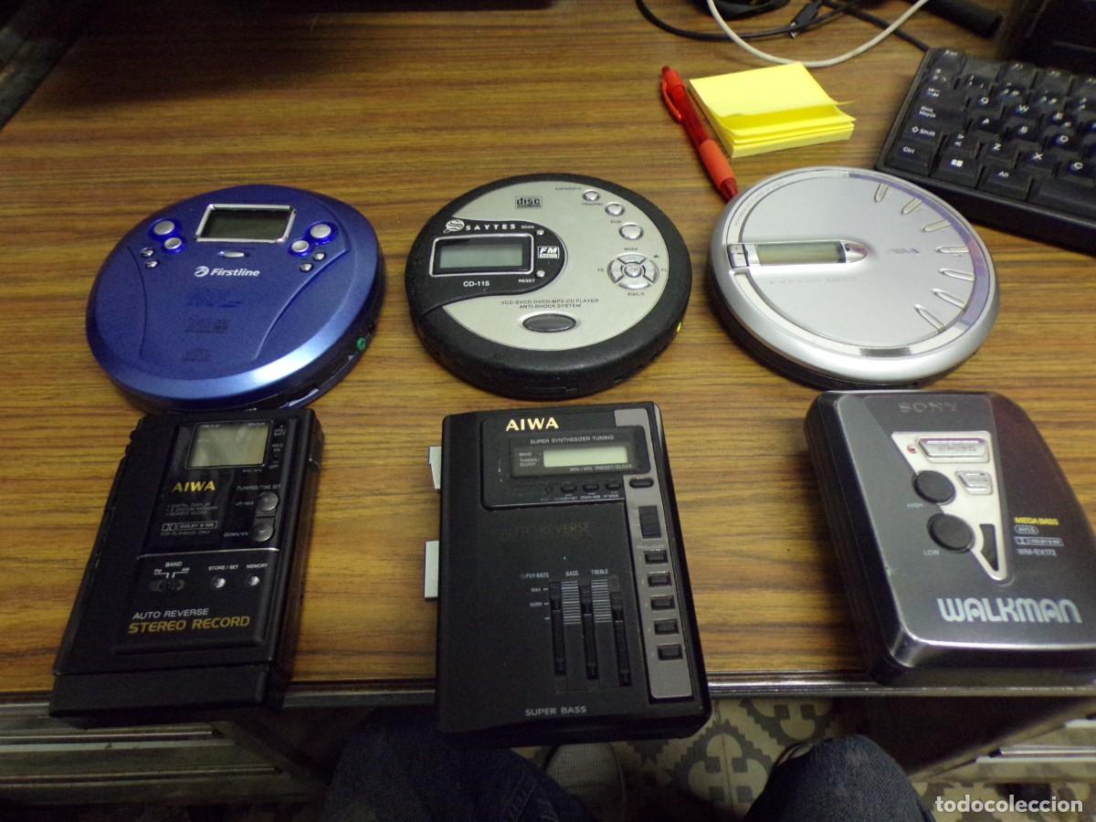 Radios antiguas: 3 mp3 compactdisc 3 stereo cassette player - Foto 1