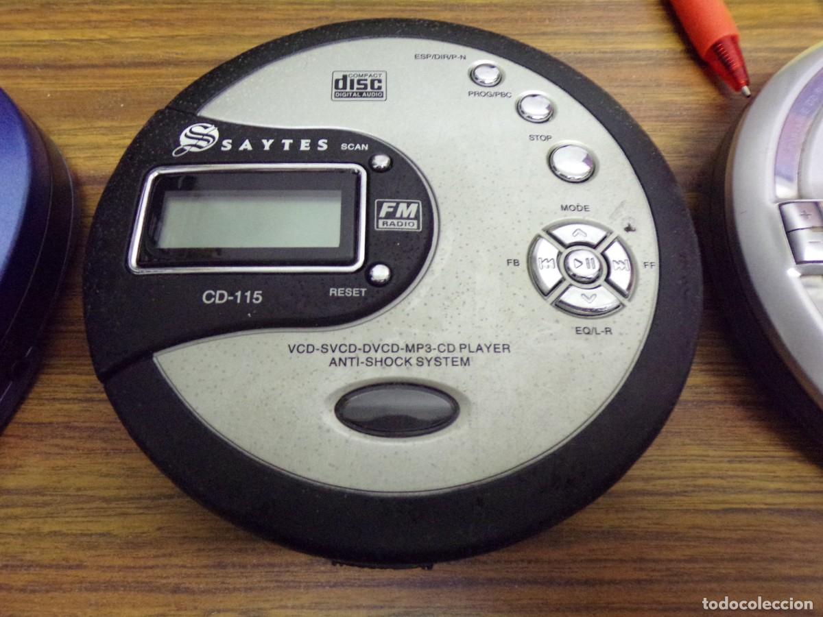 Radios antiguas: 3 mp3 compactdisc 3 stereo cassette player - Foto 6