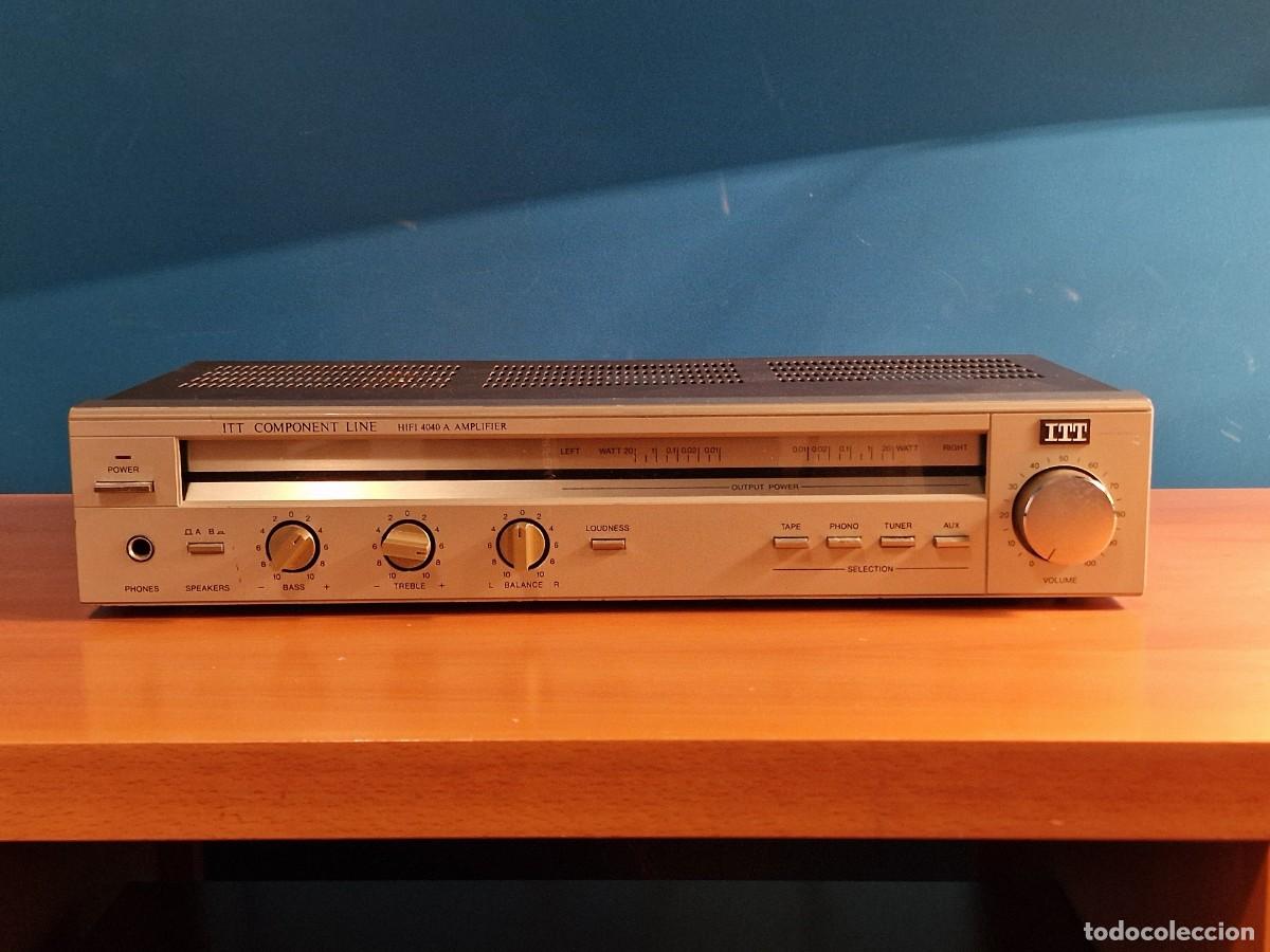 Old radios: ITT 4040A &ndash; Amplificatore HI FI vintage