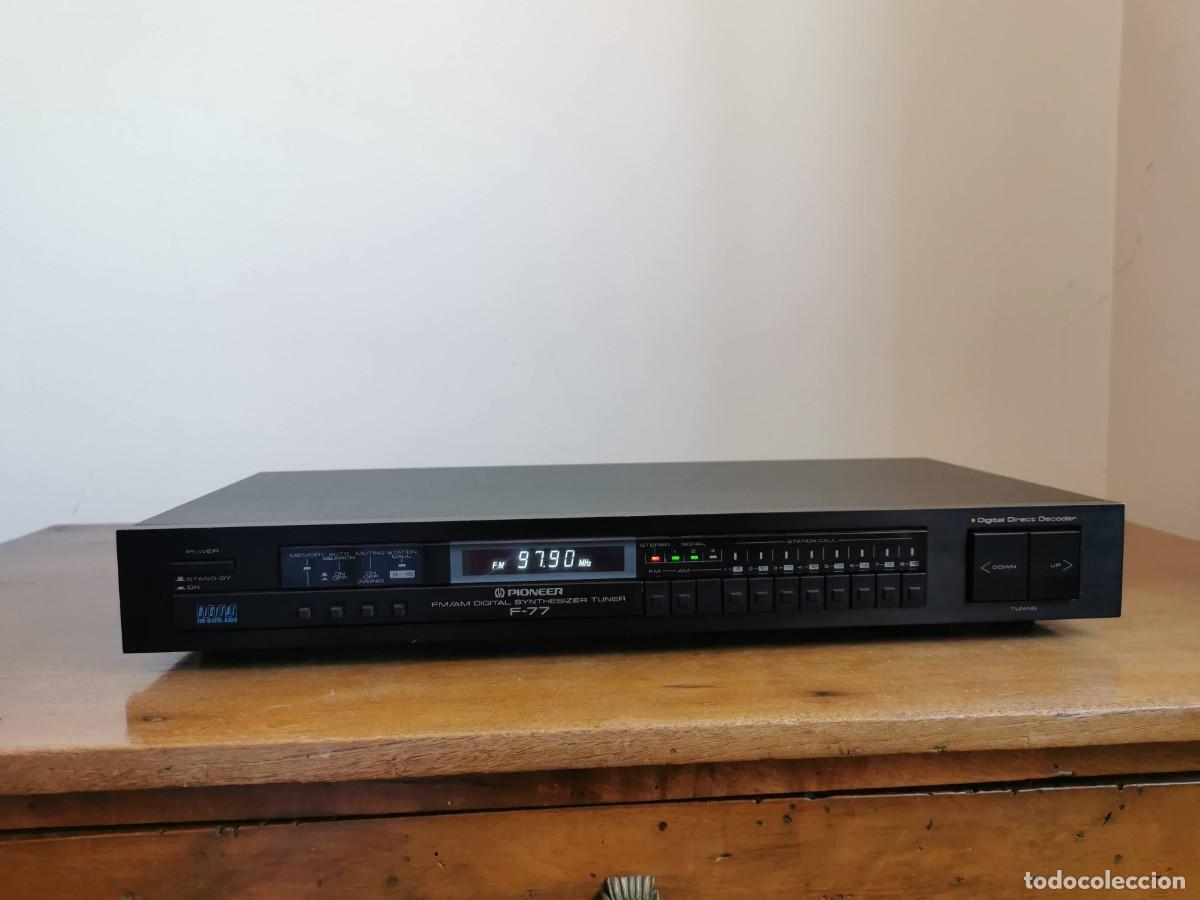 Old radios: Pioneer F-77 Sintonizzatore AM/FM