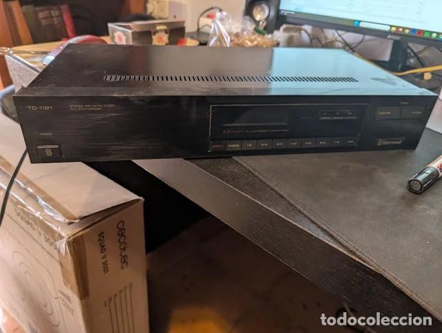 Radios antiguas: Sintonizador Sherwood TD-1121 (90s) Digital PLL