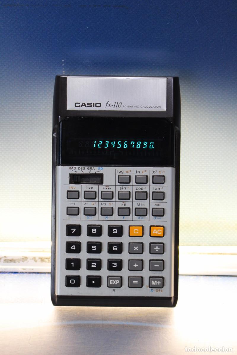Radios antiguas: Calculadora cient&iacute;fica Casio fx-110. - Foto 2