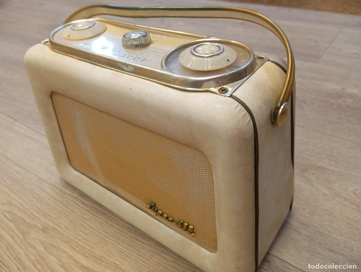 Radios antiguas: Radio port&aacute;til Arel Solistor super 455 - Foto 4