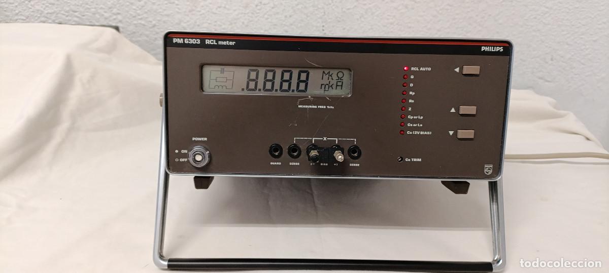 Radios antiguas: PHILIPS PM6303 RCL METER - Foto 1
