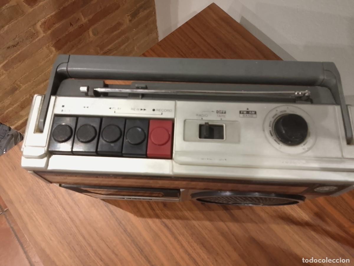 Radios antiguas: Radiocasete Sanyo RP 2402-4F - Foto 3