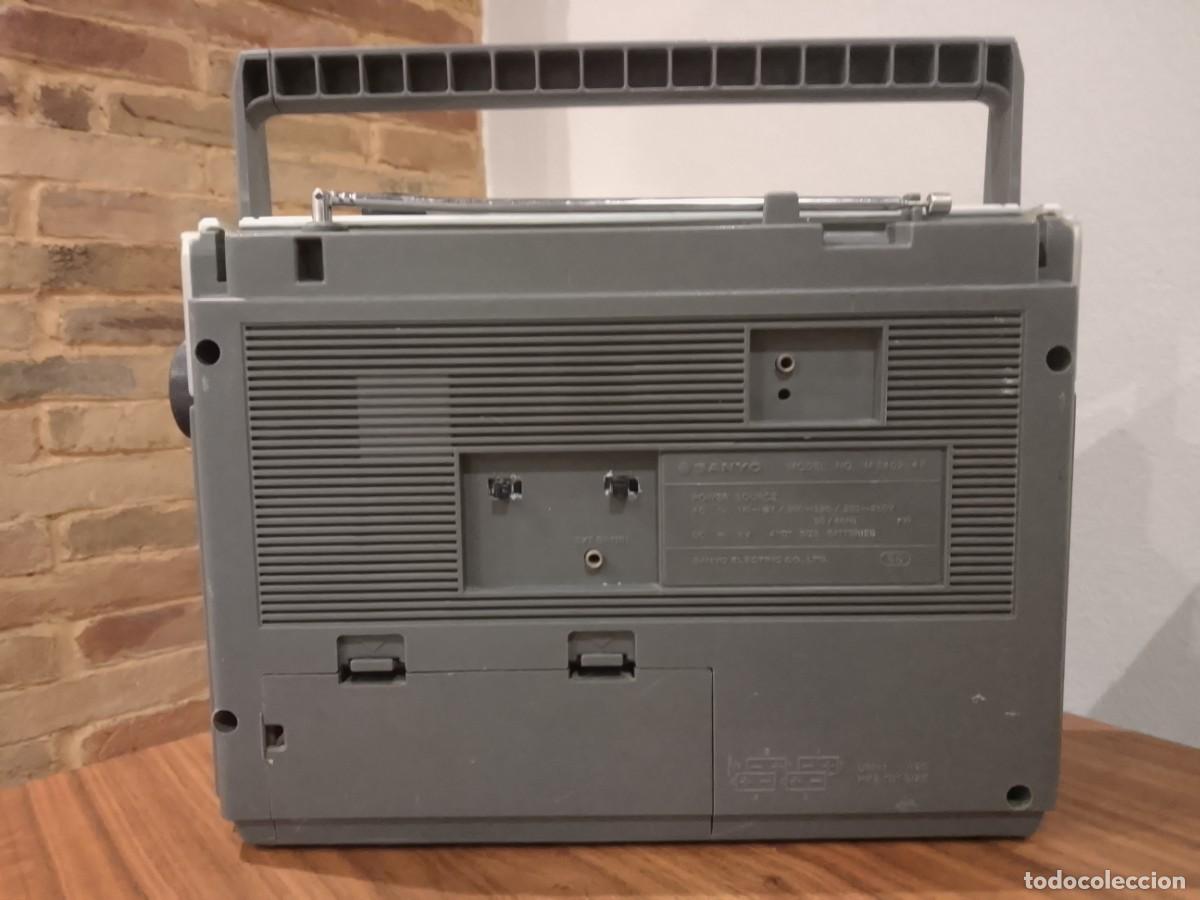 Radios antiguas: Radiocasete Sanyo RP 2402-4F - Foto 5