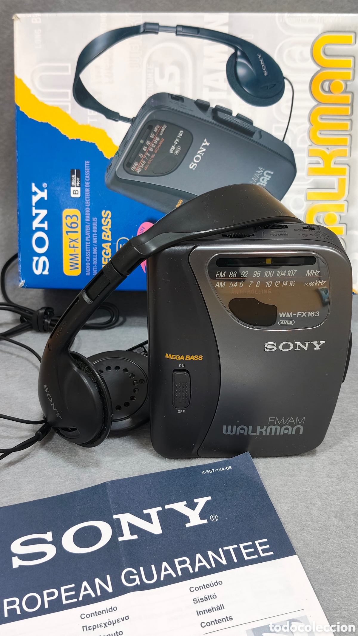Alte Radios: TODO UN CLASICO WALKMAN SONY WM-FX 163 MEGA BASS RADIO FM/AM STEREO ( ESTADO NUEVO)