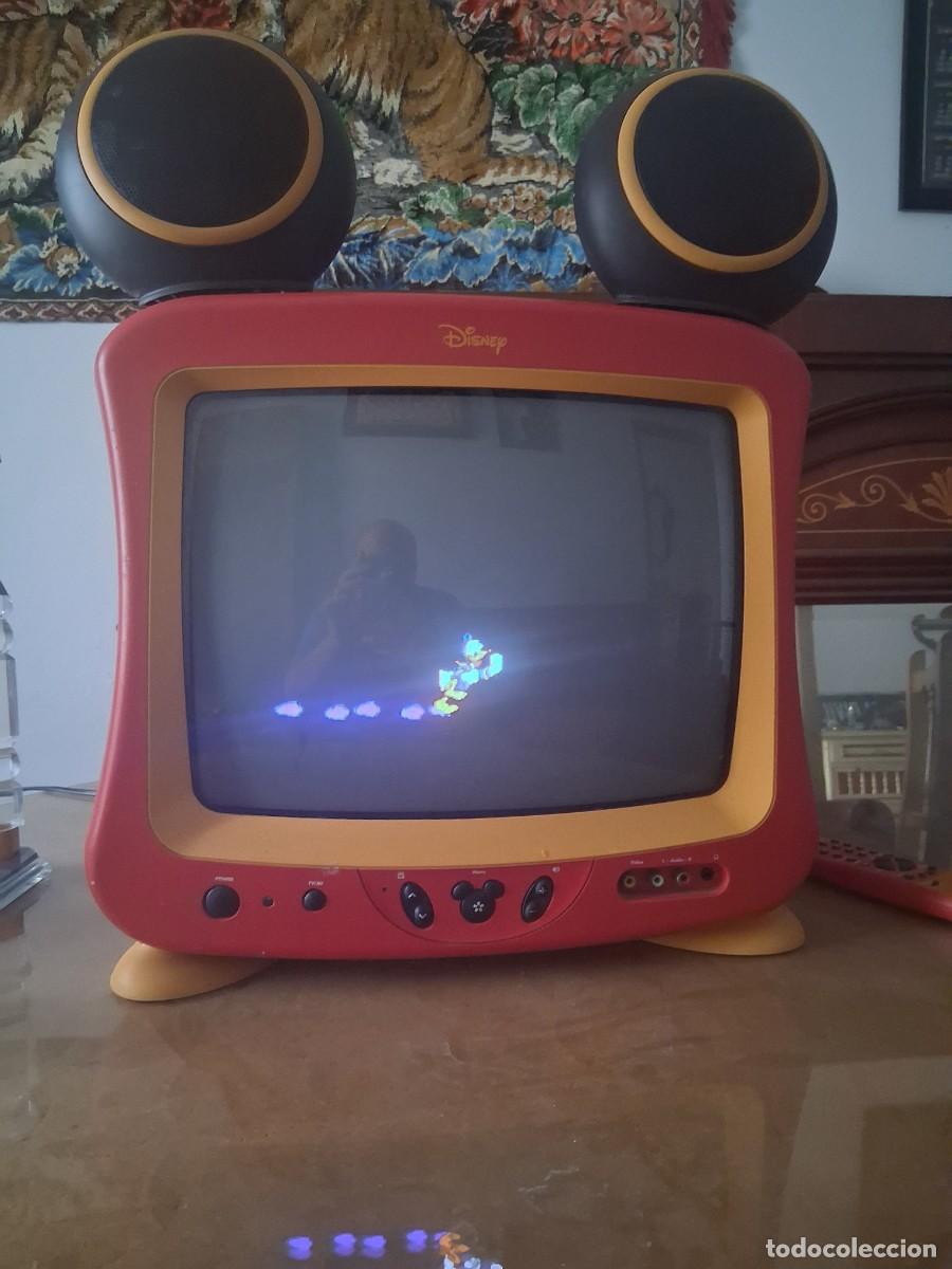Alte Radios: Televisor con mando y altavoces Disney televisi&oacute;n Mickey Mouse