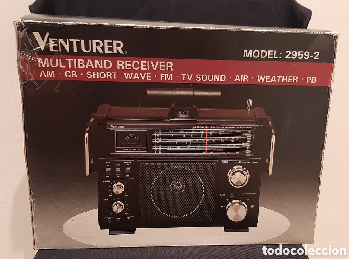 Radios antiguas: Radio multibanda Venturer 2959-3 - Foto 11