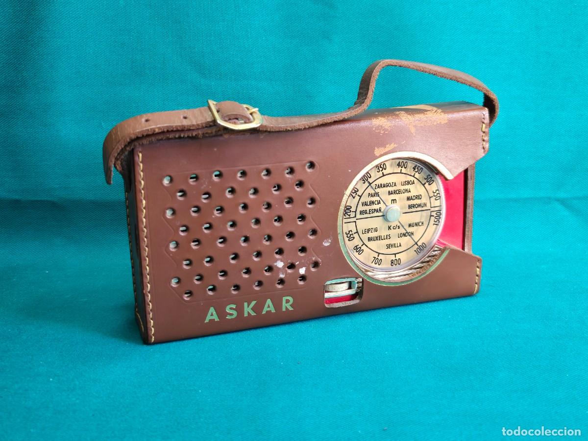R&aacute;dios antigos: RADIO TRANSISTOR ASKAR