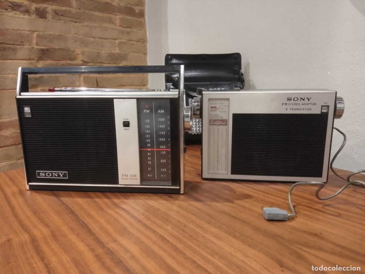 Radios antiguas: Radio Transistor Sony 6F-21W y Sony Sta-110