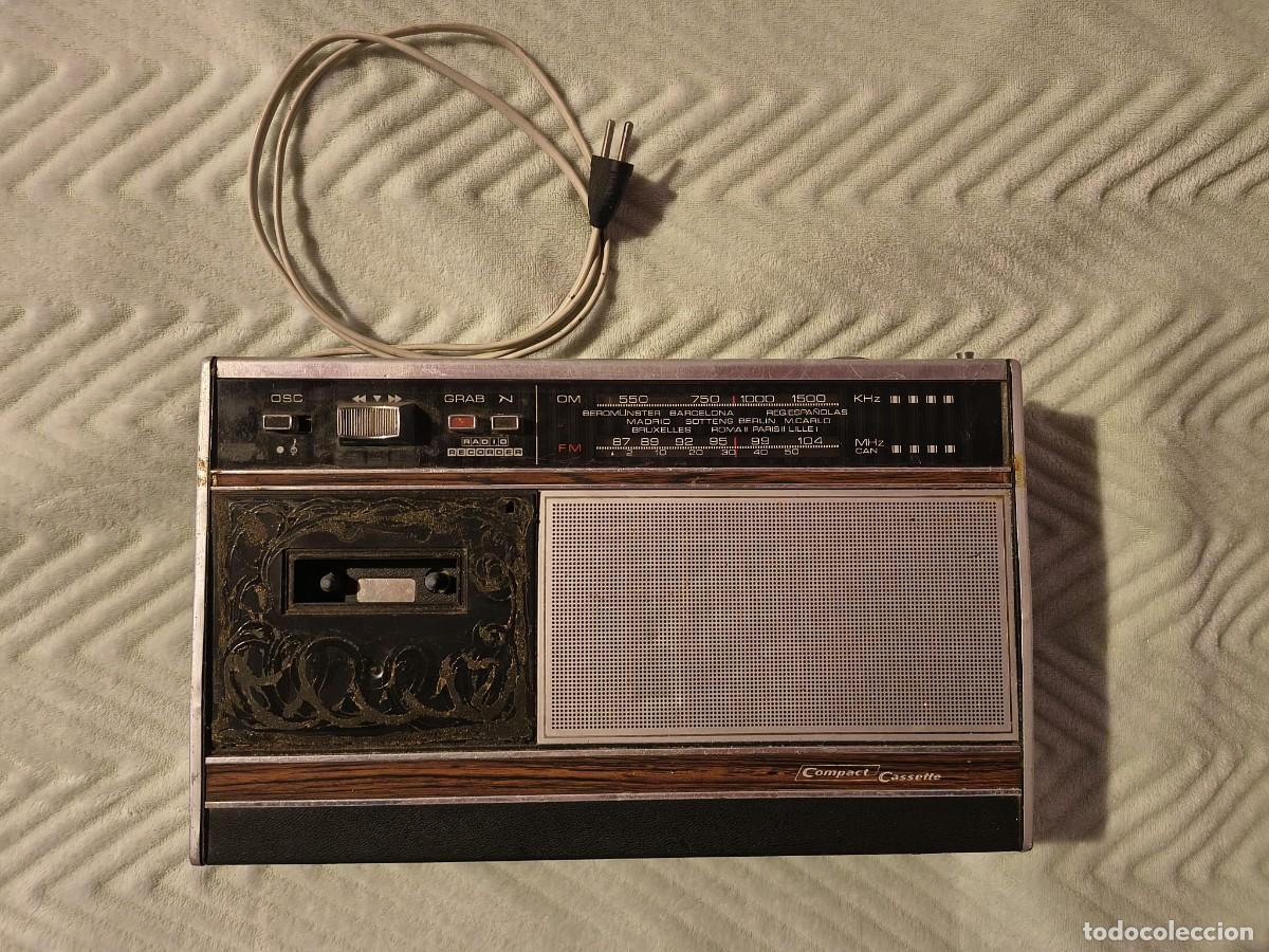 Radios antiguas: Radio Cassette Philips Ib&eacute;rica de 1970 (30 RR 392)