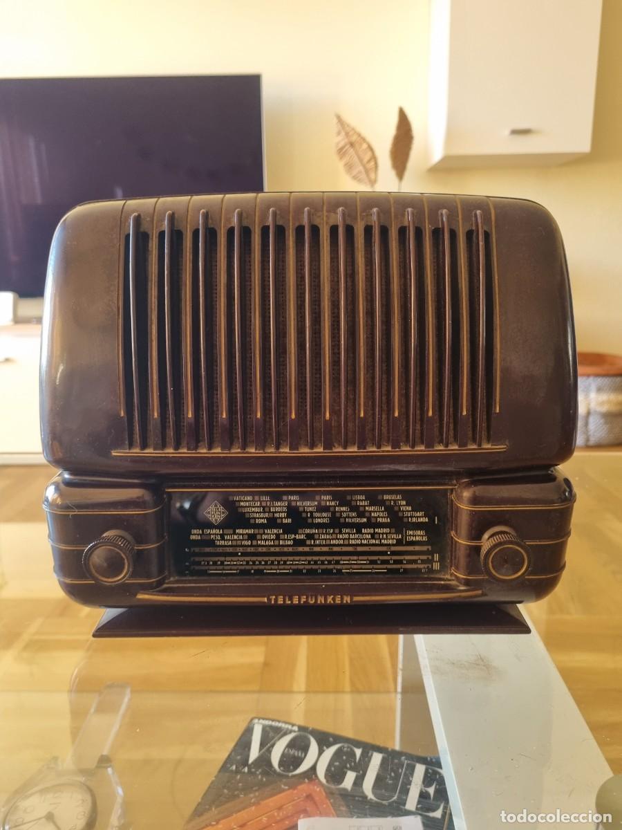 Radios antiguas: Radio Antigua Telefunken Capricho - Foto 1