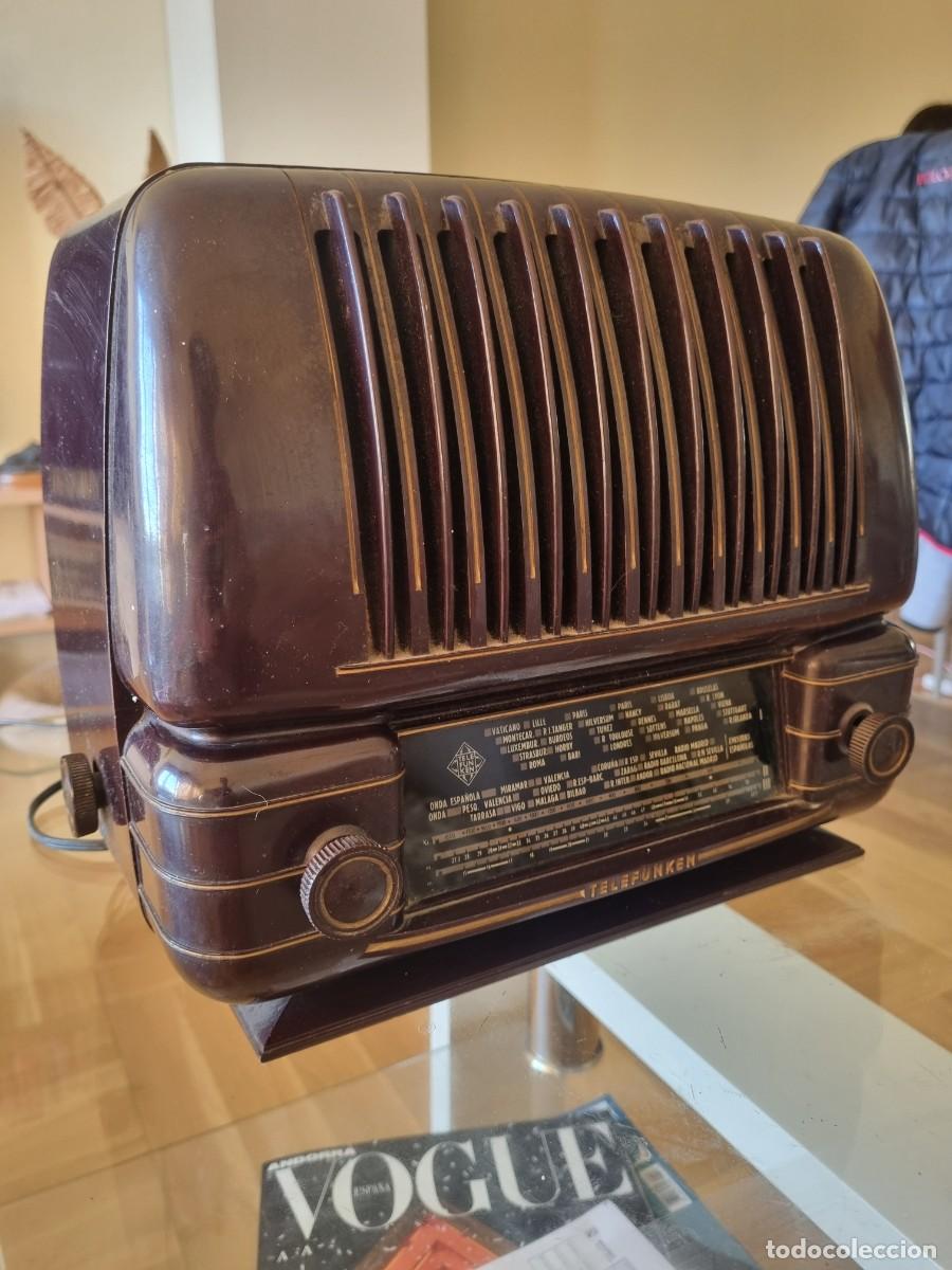 Radios antiguas: Radio Antigua Telefunken Capricho - Foto 2