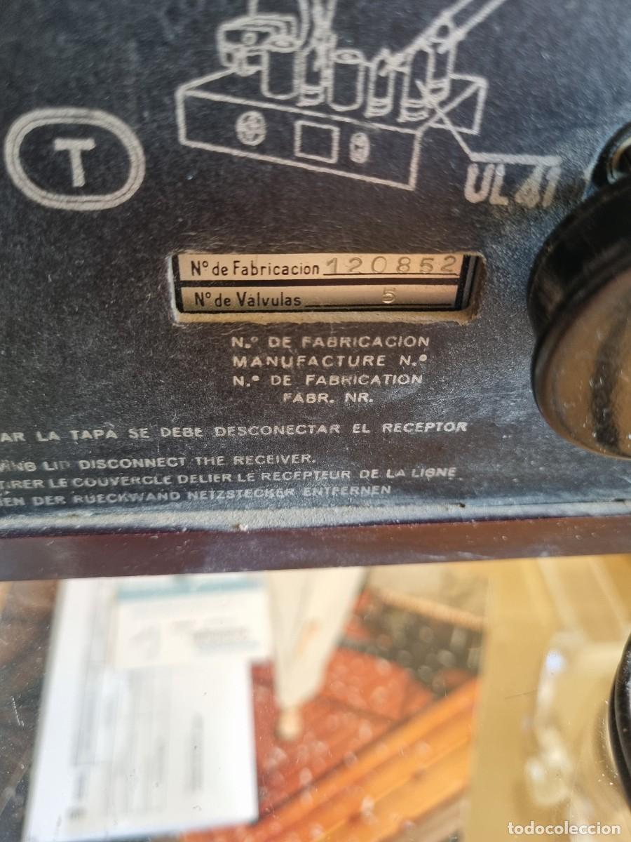 Radios antiguas: Radio Antigua Telefunken Capricho - Foto 4