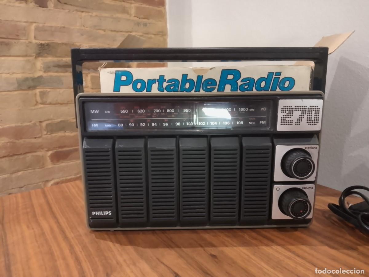 Radios antiguas: Radio Transistor Philips 270 - Foto 1