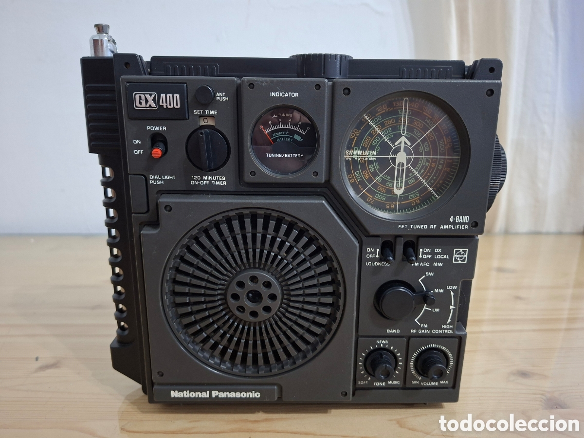 Radios antiguas: Radio National Panasonic GX-400 (RF-966LB) - Foto 1