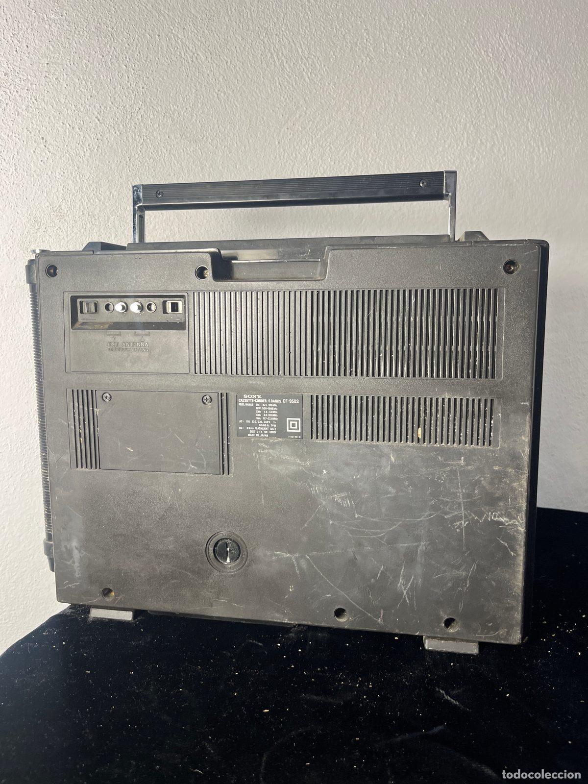 Radios antiguas: Radio Cassette Sony CF 950S - Foto 7