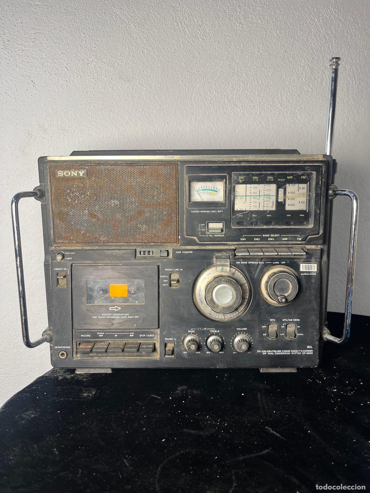 Radios antiguas: Radio Cassette Sony CF 950S - Foto 1