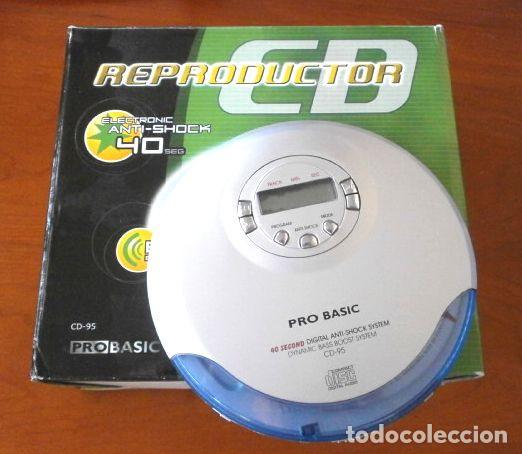 Radios antiguas: Reproductor CD PRO BASIC - Anti-Shock System - Foto 2
