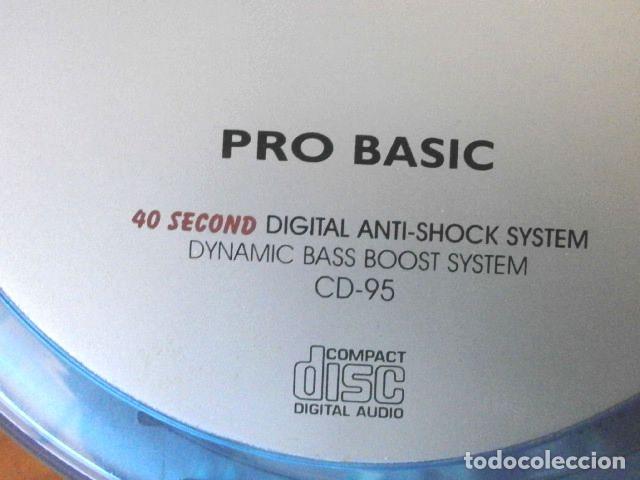 Radios antiguas: Reproductor CD PRO BASIC - Anti-Shock System - Foto 5