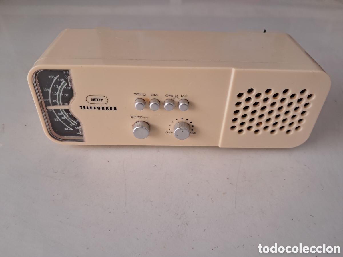 Radios antiguas: MINI RADIO TELEFUNKEN, COLECCI&Oacute;N RADIOS DE ANTA&Ntilde;O