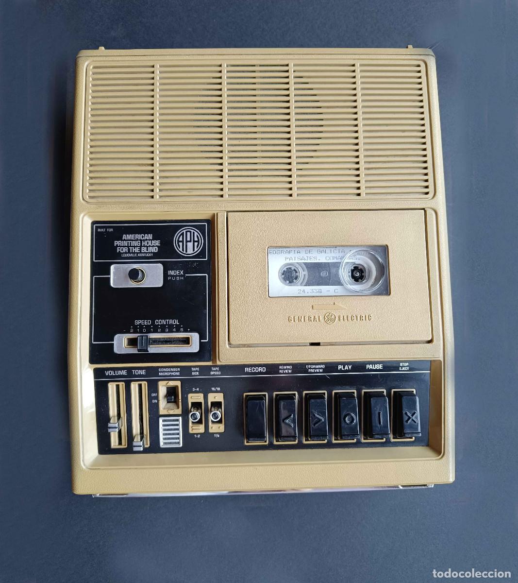 Radios antiguas: Grabador cassette General Electric 3-5194A APH