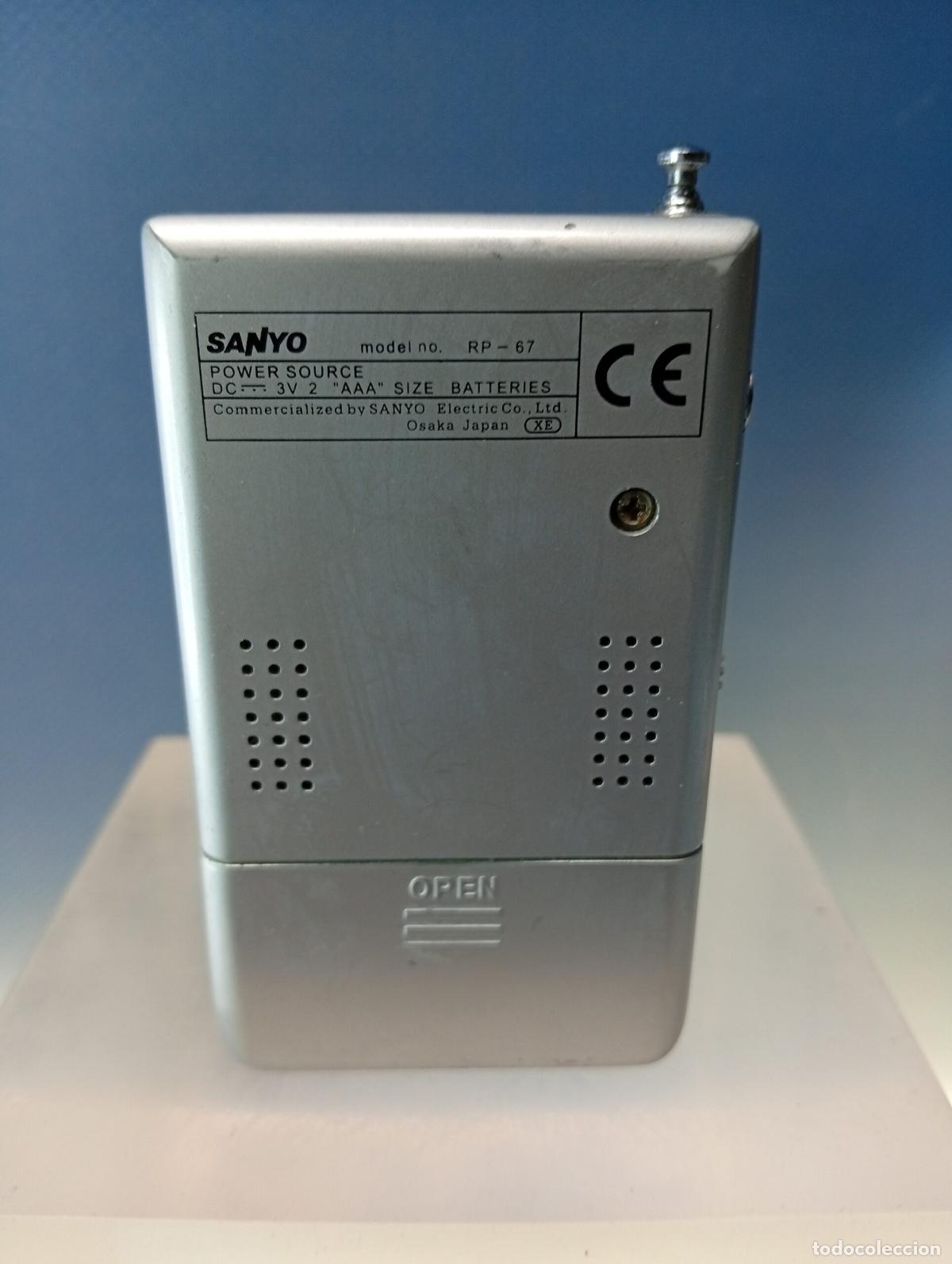 Radios antiguas: Radio De Bolsillo, Sanyo RP-67 - Foto 3